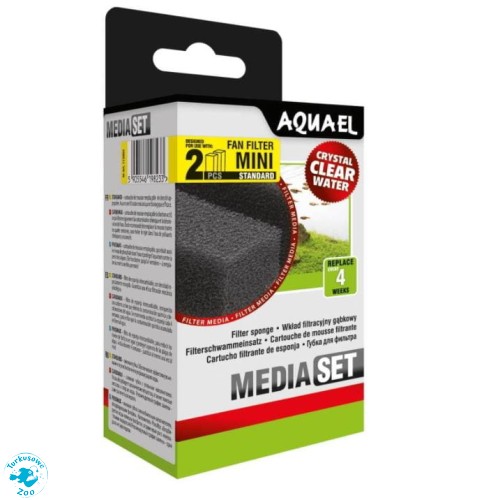 AQUAEL wkład gąbkowy Fan Mini Plus (2szt)