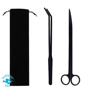 Deep Aqua Zestaw Narzędzi 3szt Czarny Zagięty