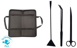 Deep Aqua Zestaw Narzędzi 4szt Czarny Zagięty