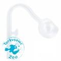 Deep Aqua Szklany Wylot Okrągły 13mm(Wąż 12-16mm)