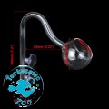 Deep Aqua Szklany Wylot Okrągły 13mm(Wąż 12-16mm)