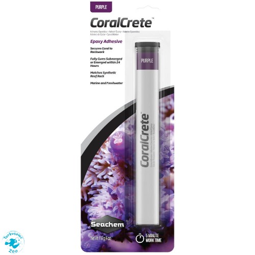 SEACHEM CoralCrete Purple 114g - Klej do korali
