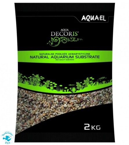 Aquael Żwir Naturalny Wielobarwny 1,4-2 mm - 2kg