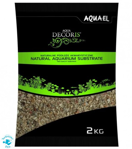 Aquael Żwir Naturalny Wielobarwny 1,6-4 mm - 2kg
