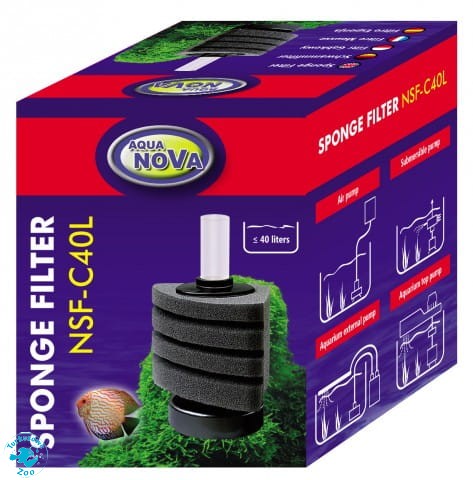 AQUA NOVA Filtr gąbkowy, NSF-C40L