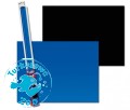 AQUA NOVA Tło 150x60cm BLACK/BLUE XL