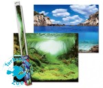 AQUA NOVA Tło 100x50cm PLANTS/OCEAN L