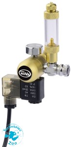 AQUA NOVA Reduktor precyzyjny Co2 GOLD SERIES z wbudowanym elektrozaworem