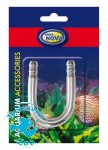 AQUA NOVA  Stalowe kolanko 4x15MM 