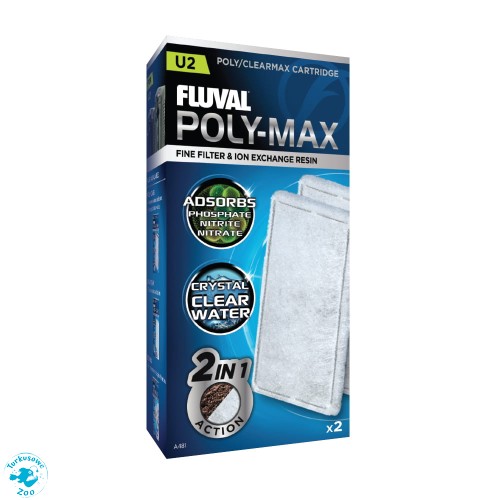 FLUVAL Wkład do filtra U2 Clearmax, 2-Pack
