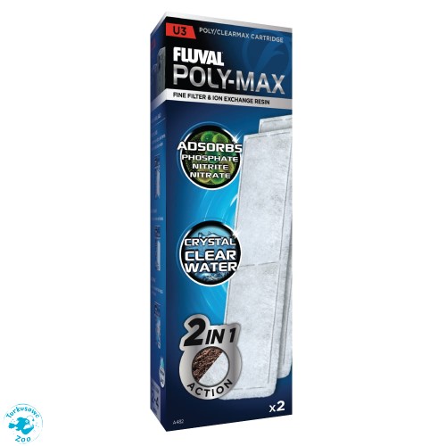 FLUVAL Wkład do filtra U3 Clearmax, 2-Pack