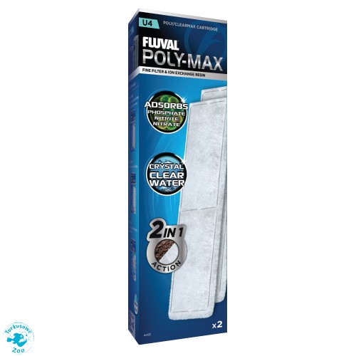 FLUVAL Wkład do filtra U4 Clearmax, 2-Pack